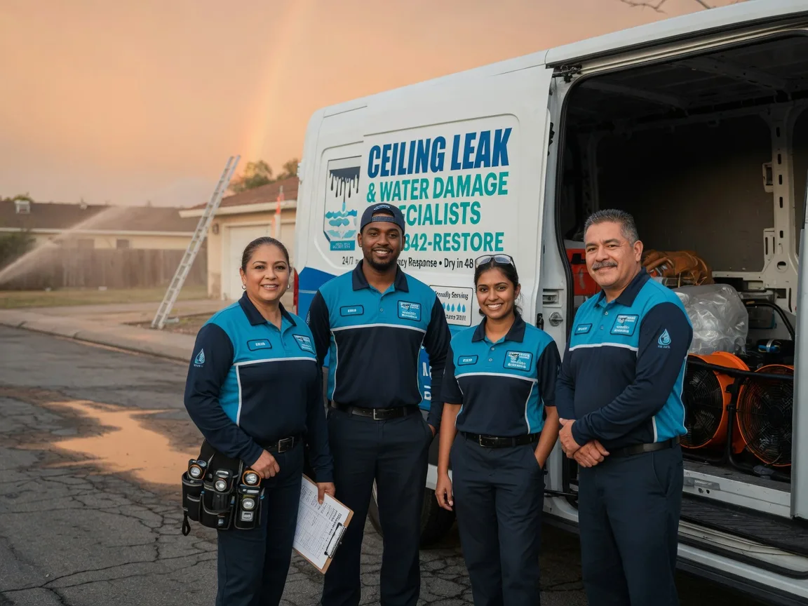 Ceiling Leak Cleanup company in Daingerfield, TX
